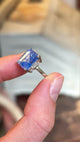 Vintage, Art Deco ceylon sapphire & diamond ring