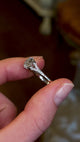 Vintage, Art Deco solitaire diamond ring