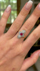 Antique, Belle Époque Ruby and Diamond Ring, 18ct Yellow Gold