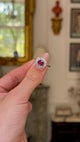 Art Deco, ruby & diamond cluster ring