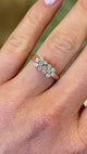 Vintage, 1990s diamond dress ring