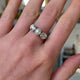 Edwardian, 18ct gold platinum, natural pearl and diamond ring