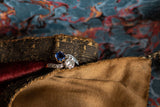 Edwardian, 18ct Gold, ‘Toi et Moi’ Sapphire and Diamond Ring Antique Ring Boutique | Vintage Jewelry |Untreated Gemstone Rings | Antique Engagement Rings | Art Deco Rings | Antique Rings | Antique Jewellery Company