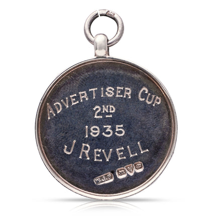 A Charming Pigeon Pendant, Silver, 1935