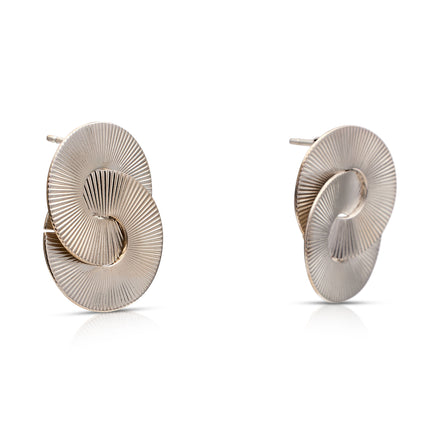 Modernist | Stylish Earrings, Silver