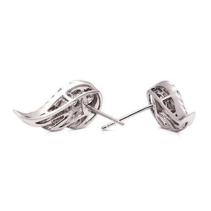 Diamond Wings | Earrings, 18ct White Gold
