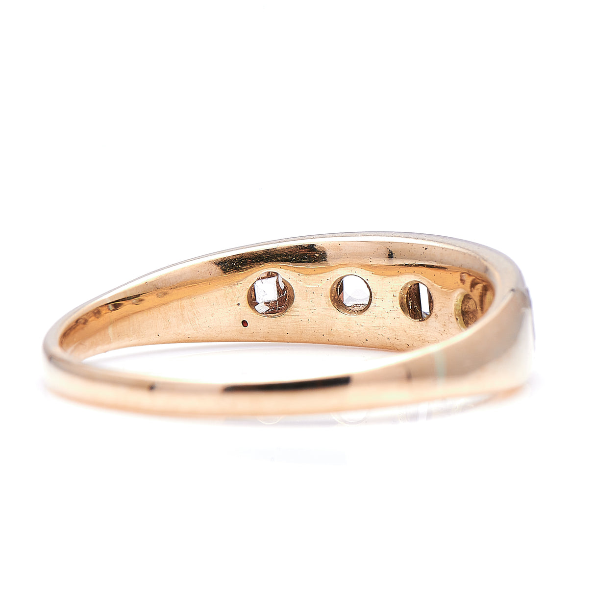 Art Deco, 14ct Gold, Old-Cut Diamond Ring