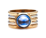 Cabochon-Gold-French-Sri-Lankan-Sapphire-Ring-Mixed-Metals