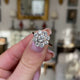 Edwardian | diamond daisy cluster ring