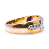 Art Deco, 14k Gold, Diamond Ring
