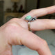 Antique | Victorian, chrysoprase and diamond ring