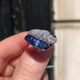 Stunning | 1950s | sapphire and diamond ring