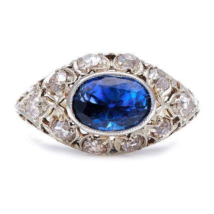 Sapphire-Sri-Lankan-Edwardian-Diamond-Engagement-Ring-3-Carat-Antique-Vintage 