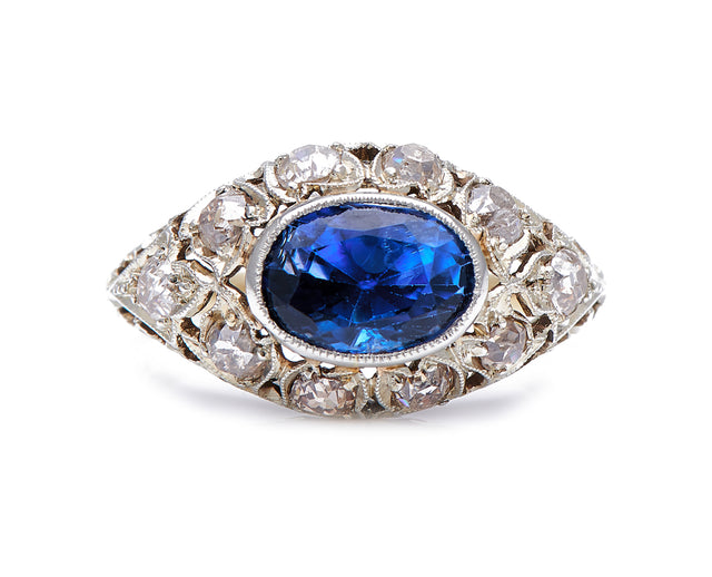 Sapphire-Sri-Lankan-Edwardian-Diamond-Engagement-Ring-3-Carat-Antique-Vintage 
