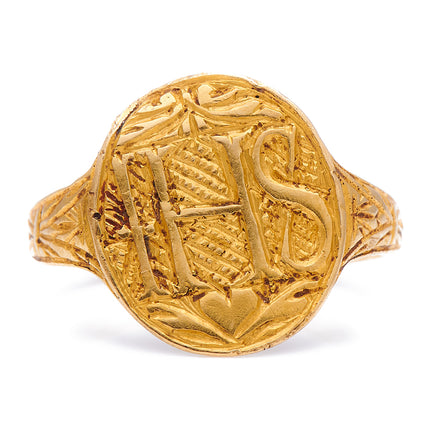 Early, Gold, Signet Ring