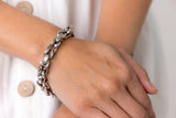 Vintage chunky silver bracelet