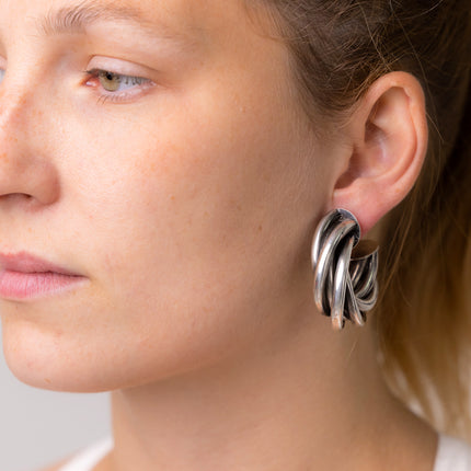 Stunning | Extra Large Sterling Silver Hoop Earrings