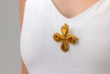 Antique | Georgian, Citrine Pendant and Brooch, 18ct Yellow Gold