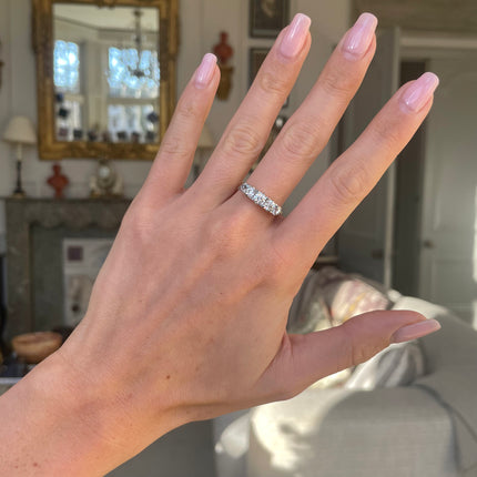 Antique | Victorian Five Stone Diamond Engagement Ring, 18ct Yellow Gold