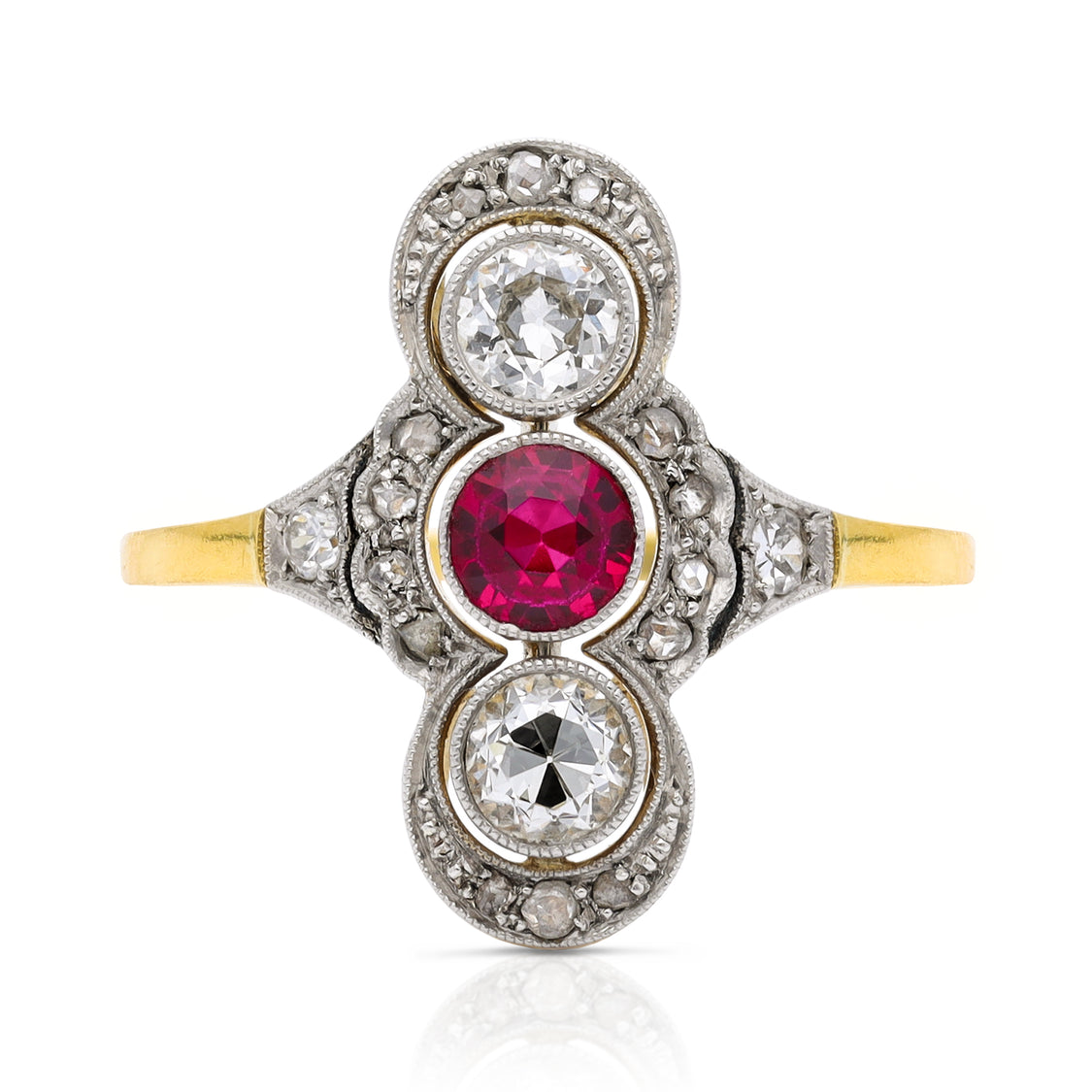 Vintage & antique ruby rings ideal as engagement rings, 40+ original ...