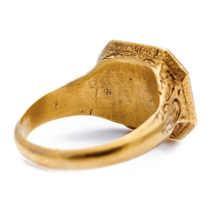 Antique Georgian, 18th Century, Gold Signet Ring