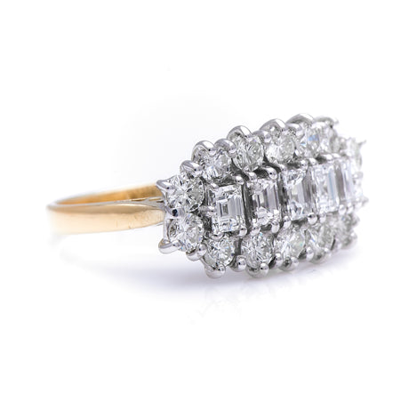 Vintage, 18ct Gold, Platinum, Diamond Cluster Ring Antique Ring Boutique | Untreated Gemstone Rings | Antique Rings | Antique Jewellery Company | | Art Deco | Vintage Jewelry | Antique Engagement Rings | Art Deco Rings | Antique Rings | Antique Jewellery Company | Antique Jewelry | Vintage Jewellery