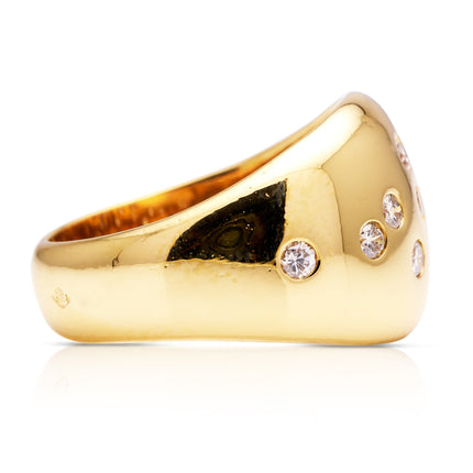 Vintage | Diamond Constellation Ring, Yellow Gold