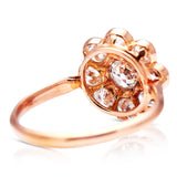 Edwardian | 18ct Gold, Diamond Daisy Cluster Ring