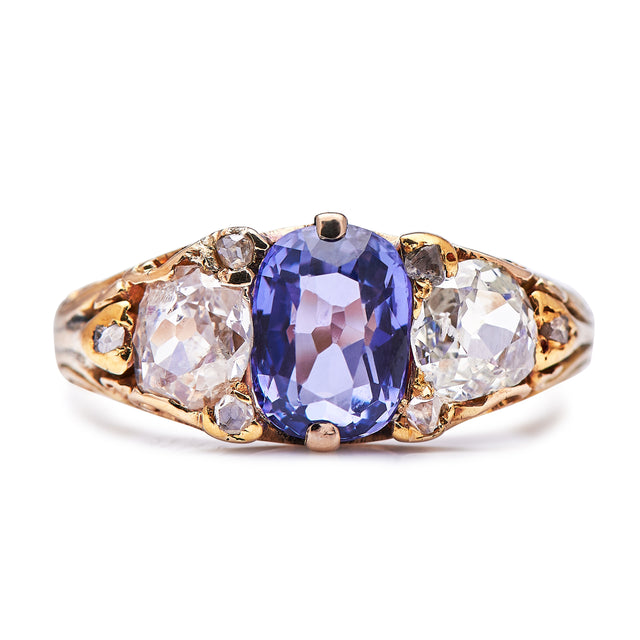 Antique_Rings | Sapphire_rings | Antique_SapphireEngagement_ 
