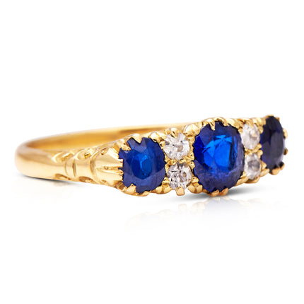 Royal Blue Sapphire Engagement Rings
