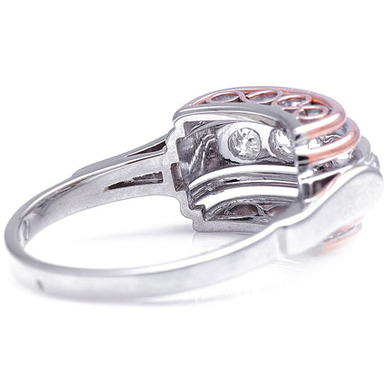 Art Deco, Viennese 14ct Gold, Diamond Ring