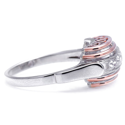 Art Deco, Viennese 14ct Gold, Diamond Ring