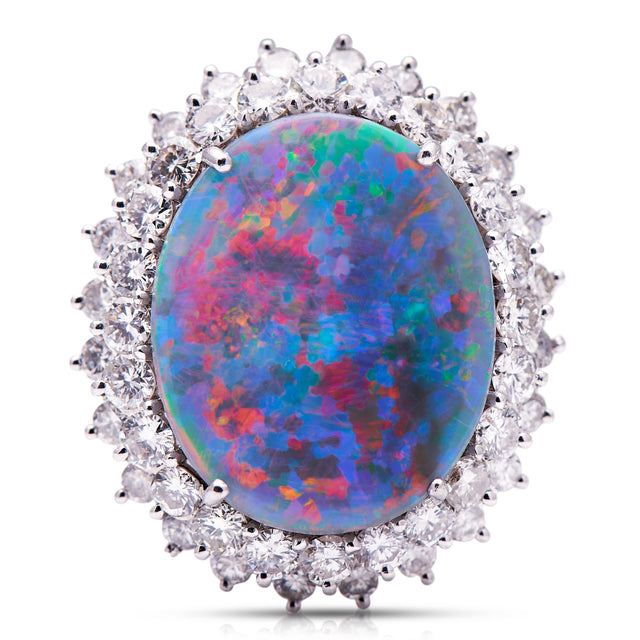 Black-Opal-White-Cocktail-Vintage-Style-White-Gold-Contemporary