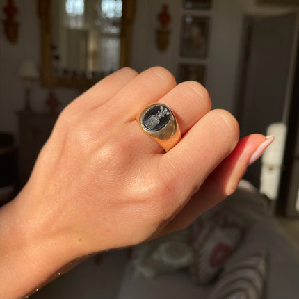 Polish and Russian Clan, Lubich Coat of Arms, A Very Rare Signet Ring