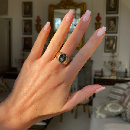Polish and Russian Clan, Lubich Coat of Arms, A Very Rare Signet Ring