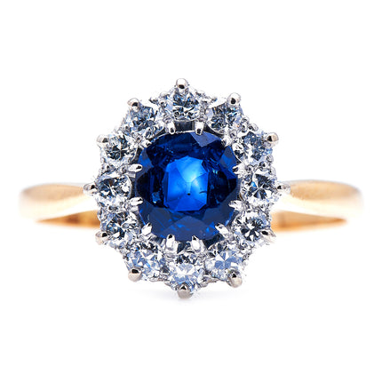 Edwardian-Sapphire-Diamond-Cluster-Ring