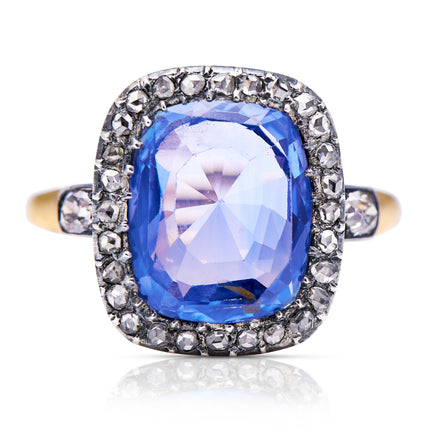 19th-Century-Victorian-Ceylon-Sapphire-Untreated-Diamond-Ring-Antique