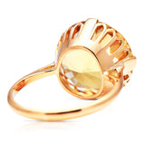 French | 1940s, 18ct Gold, Golden Yellow Beryl Ring