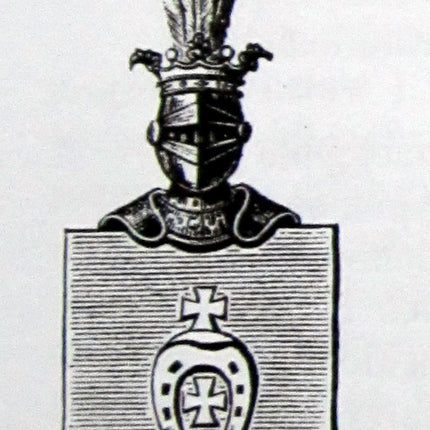 Polish and Russian Clan, Lubich Coat of Arms, A Very Rare Signet Ring