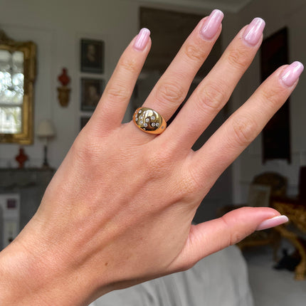 Vintage | Diamond Constellation Ring, Yellow Gold