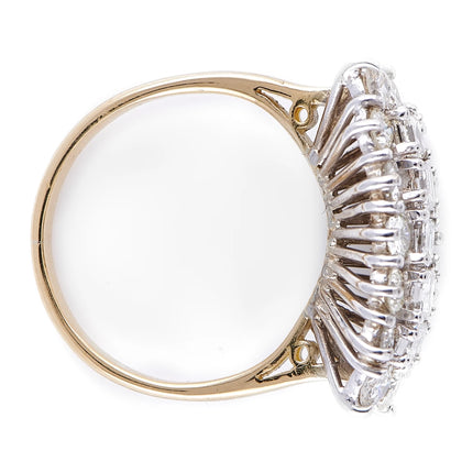 Vintage, 18ct Gold, Platinum, Diamond Cluster Ring Antique Ring Boutique | Untreated Gemstone Rings | Antique Rings | Antique Jewellery Company | | Art Deco | Vintage Jewelry | Antique Engagement Rings | Art Deco Rings | Antique Rings | Antique Jewellery Company | Antique Jewelry | Vintage Jewellery