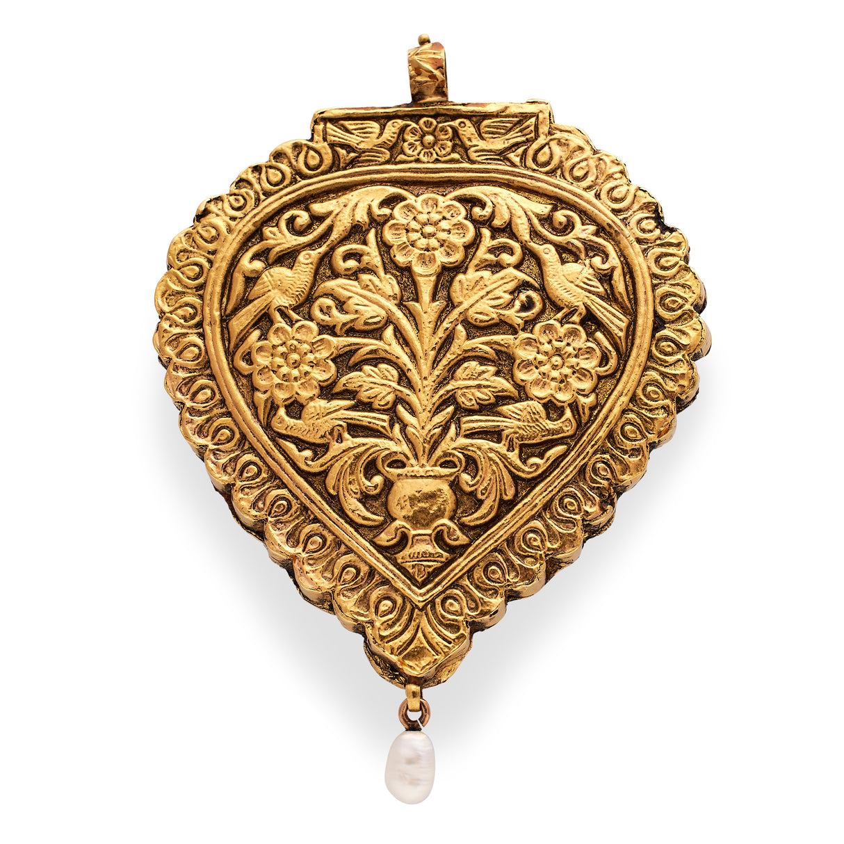 17th Century | A Rare MUGHAL Pendant, 22ct Gold