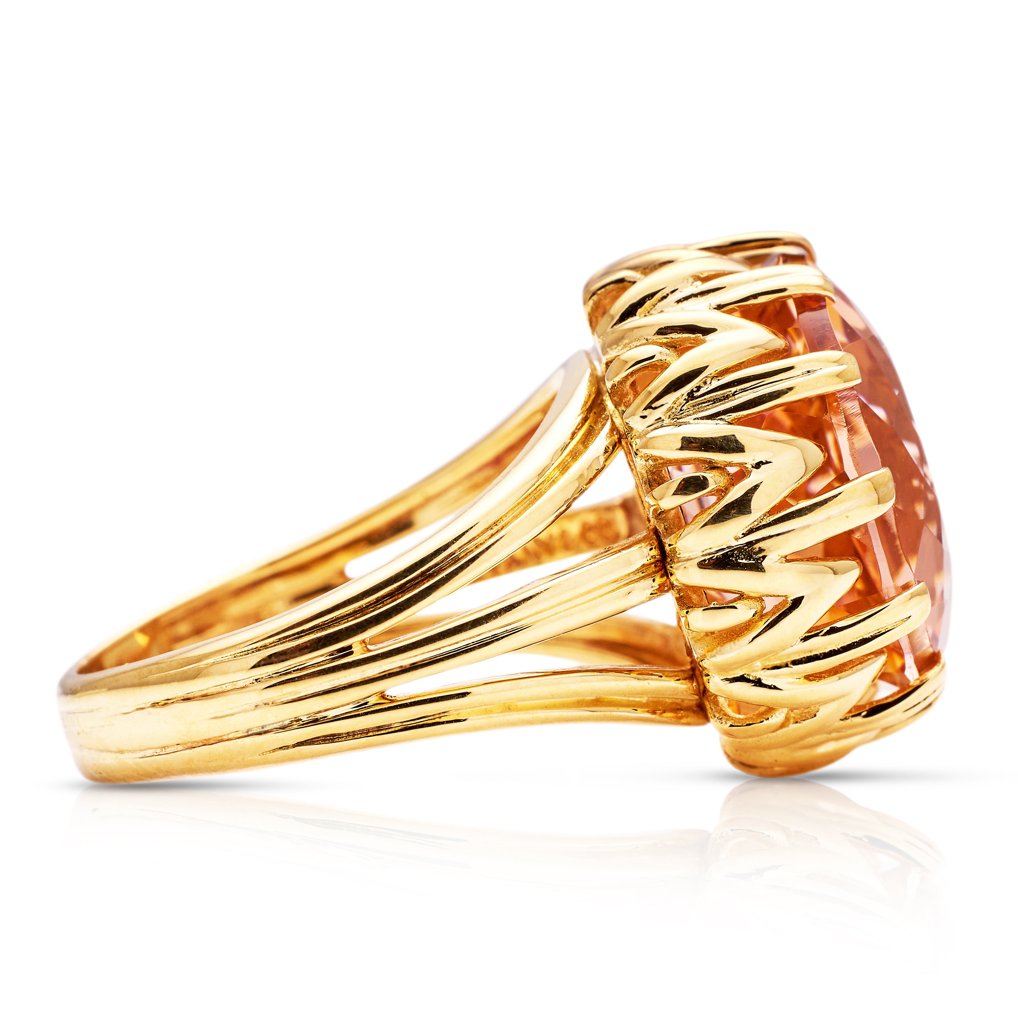 Tiffany and co morganite ring Clearance