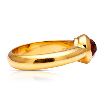 Vintage | A Stylish Citrine Ring, 18ct Yellow Gold, Tiffany & Co.