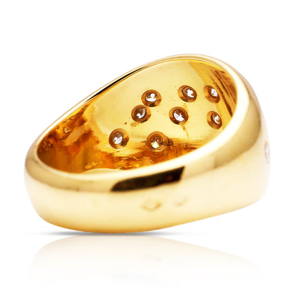 Vintage | Diamond Constellation Ring, Yellow Gold