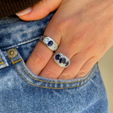 Antique | Art Deco, sapphire & diamond ring