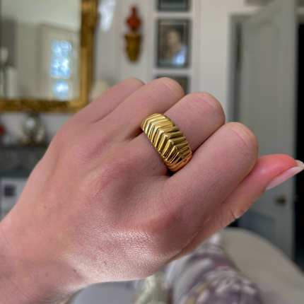 Vintage Tiffany & Co Band, 18ct Yellow Gold
