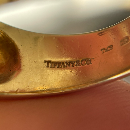 Vintage Tiffany & Co Band, 18ct Yellow Gold