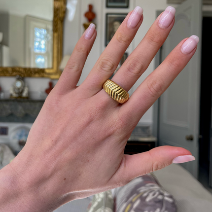 Vintage Tiffany & Co Band, 18ct Yellow Gold