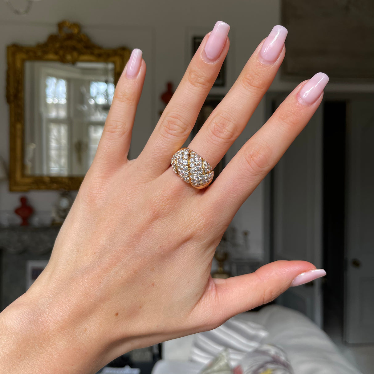 SOLD A Diamond Ring by Van Cleef Arpels Antique Ring Boutique